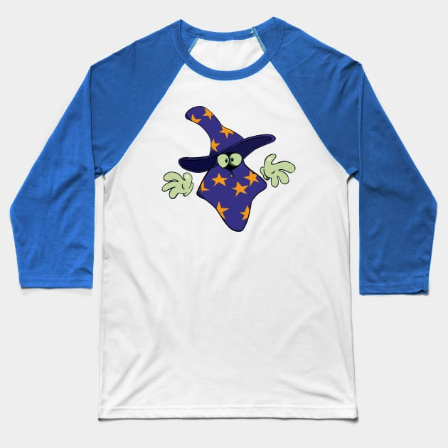 Wizard Baseball T-Shirt by Phyllomedusa